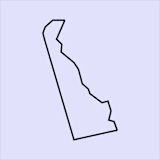 Illustration of the state of Delaware