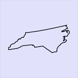 Illustration of the state of North Carolina