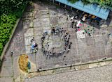 Decorative image of people standing in a circle for article
