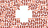 Health symbol in pills
