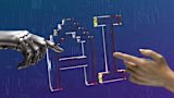 Decorative image of an AI design