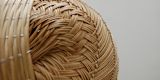 Decorative image of a three dimensional woven shape for article