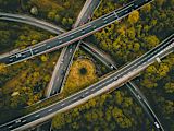 Overpasses from above