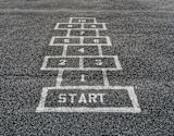 Numbered Hopscotch