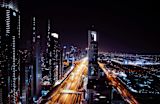 UAE at night