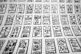 User journey steps on a design board