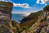 Decorative image of Devon coast for article