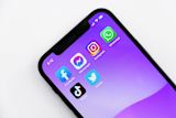 Apps on an iPhone