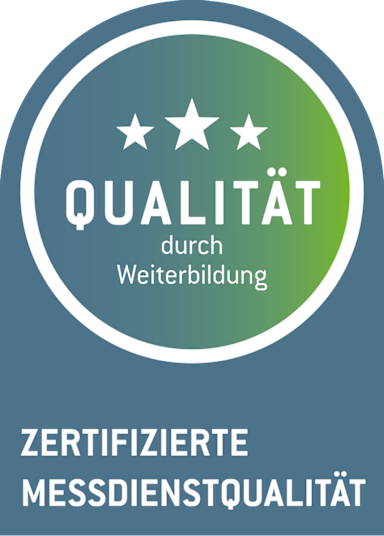 DEUMESS Siegel DEUMESS Siegel für zertifizierte Messqualität.