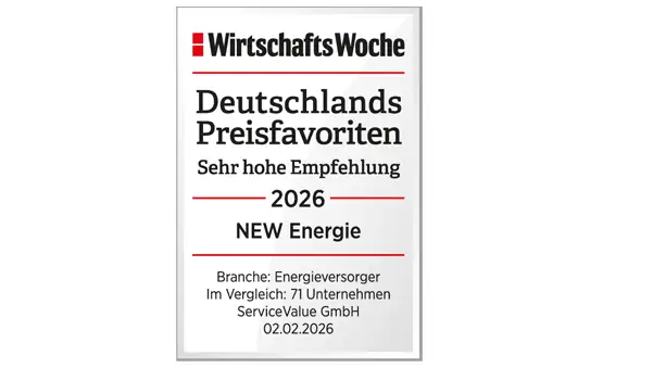 Siegel der WirtschaftsWoche - Deutschlands Preisfavoriten Siegel der WirtschaftsWoche - Deutschlands Preisfavoriten
