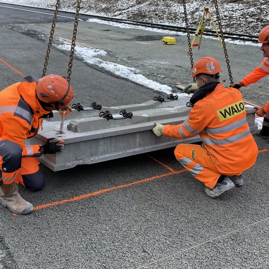 Gleistragplatten