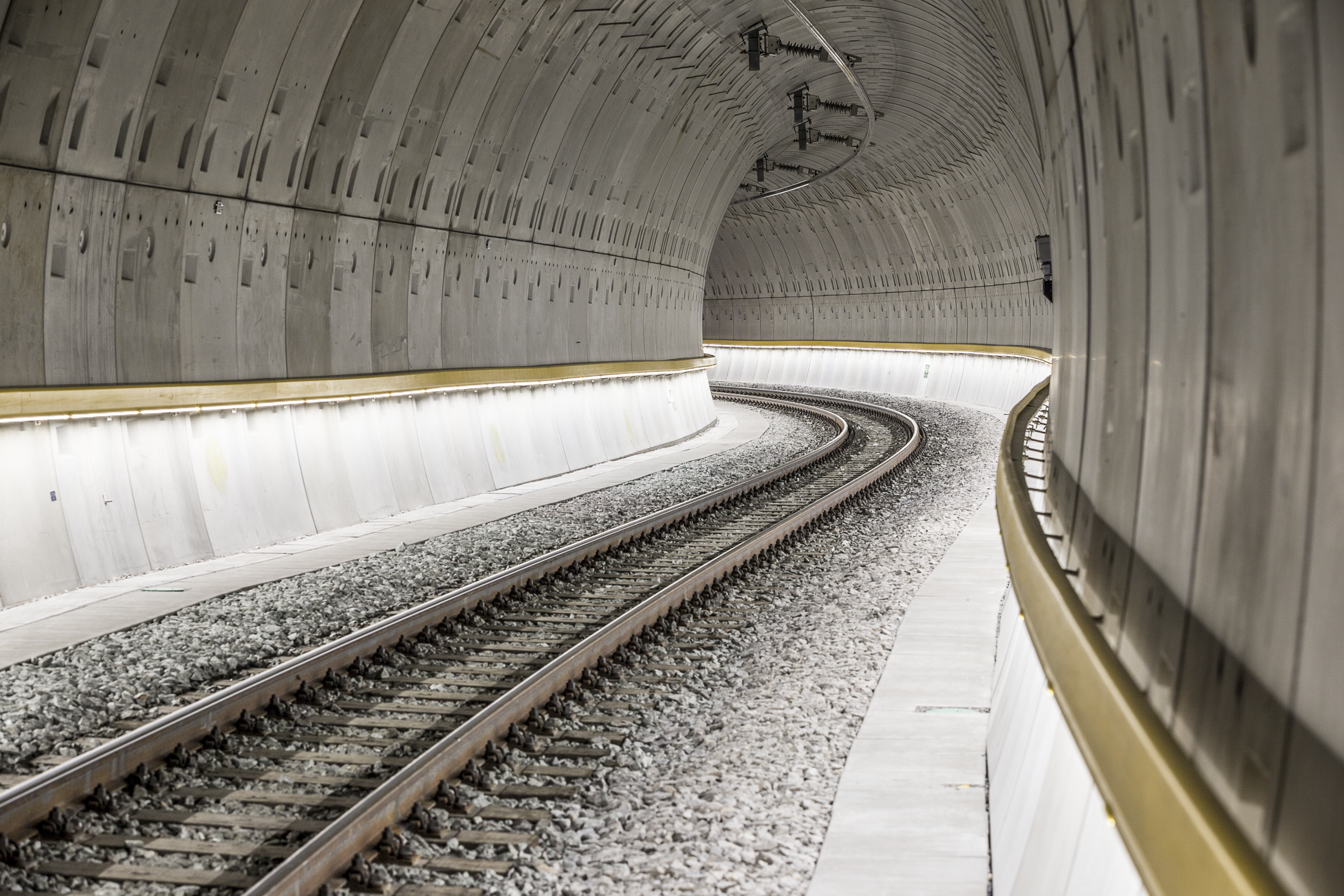 Innenansicht Glatscherastunnel