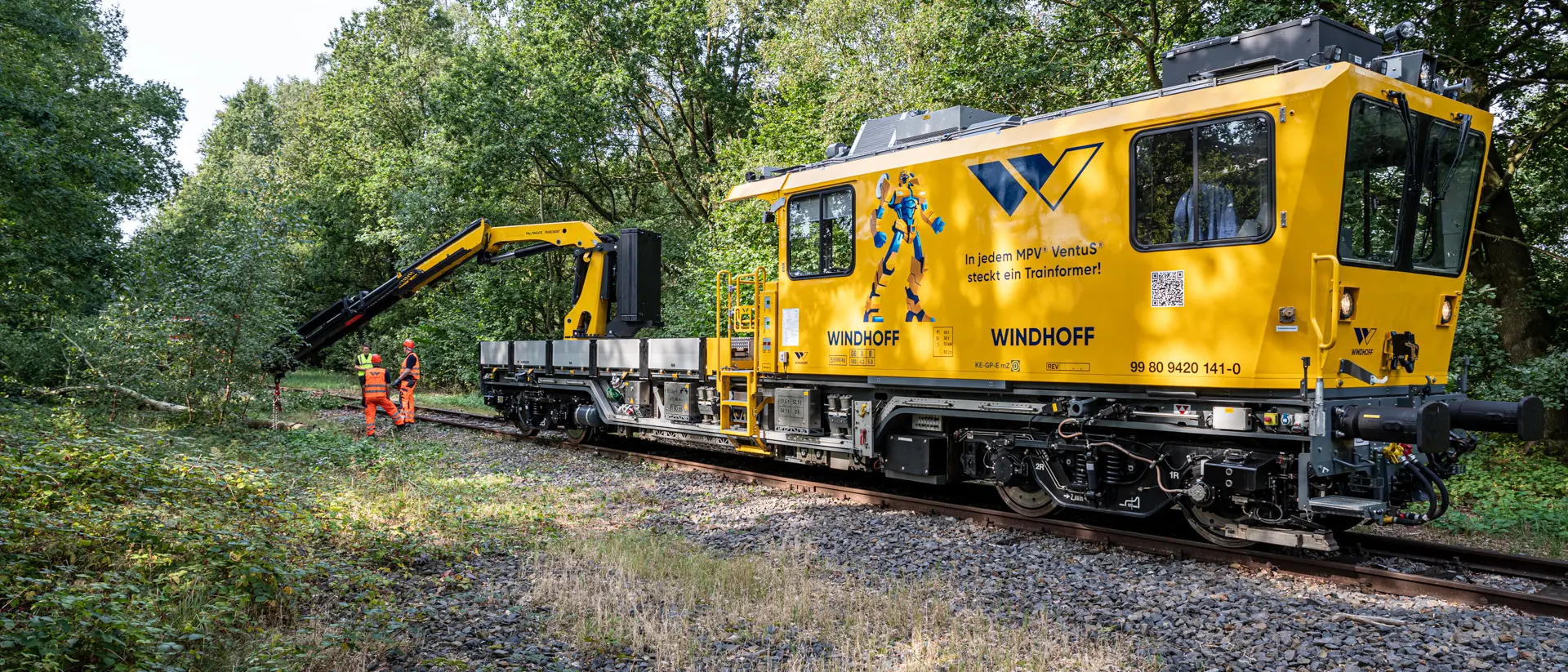 Bahndienstfahrzeug, Mitarbeitende Infrastruktur