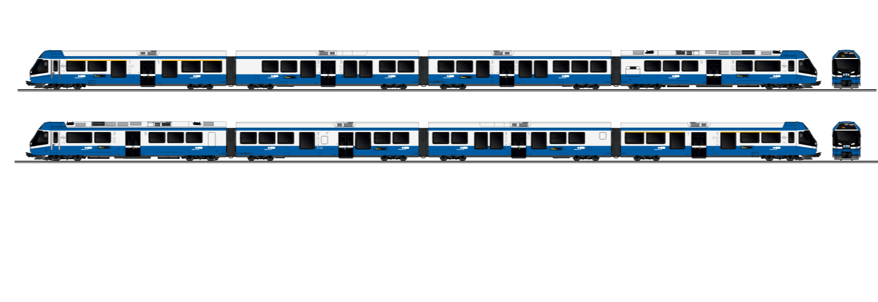 Illustrazione di un treno FR con livrea VBZ