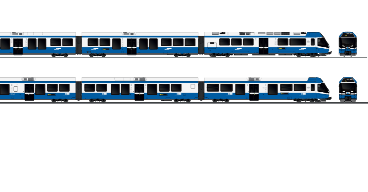 Illustrazione di un treno FR con livrea VBZ