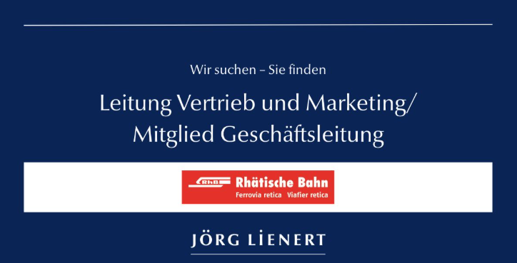 Stelleninserat Leitung Vertrieb und Marketing