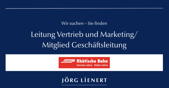 Stelleninserat Leitung Vertrieb und Marketing
