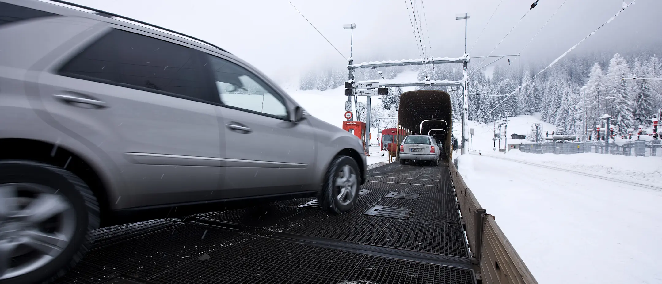 Autoverladestation Selfranga, Vereina