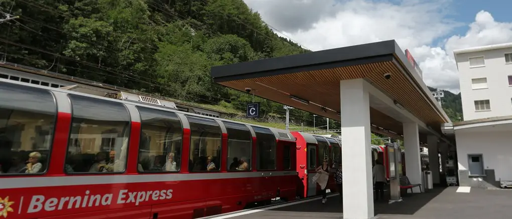 Umbau Bahnhof Postchiavo