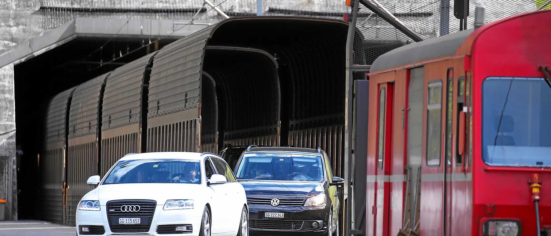 Autoverladestation Selfranga