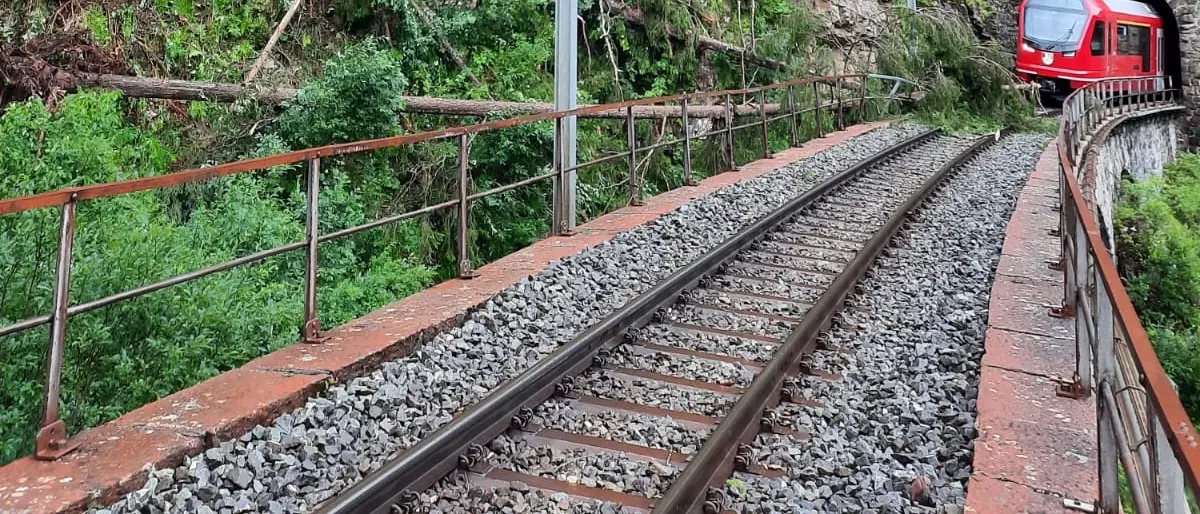 Tunnelausgang, Davos-Filisur