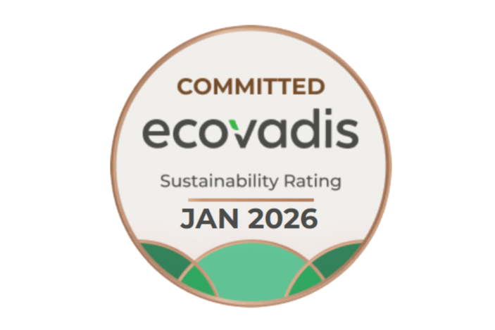 Nachhaltigkeitsbewertung durch ecovadis im Januar 2026