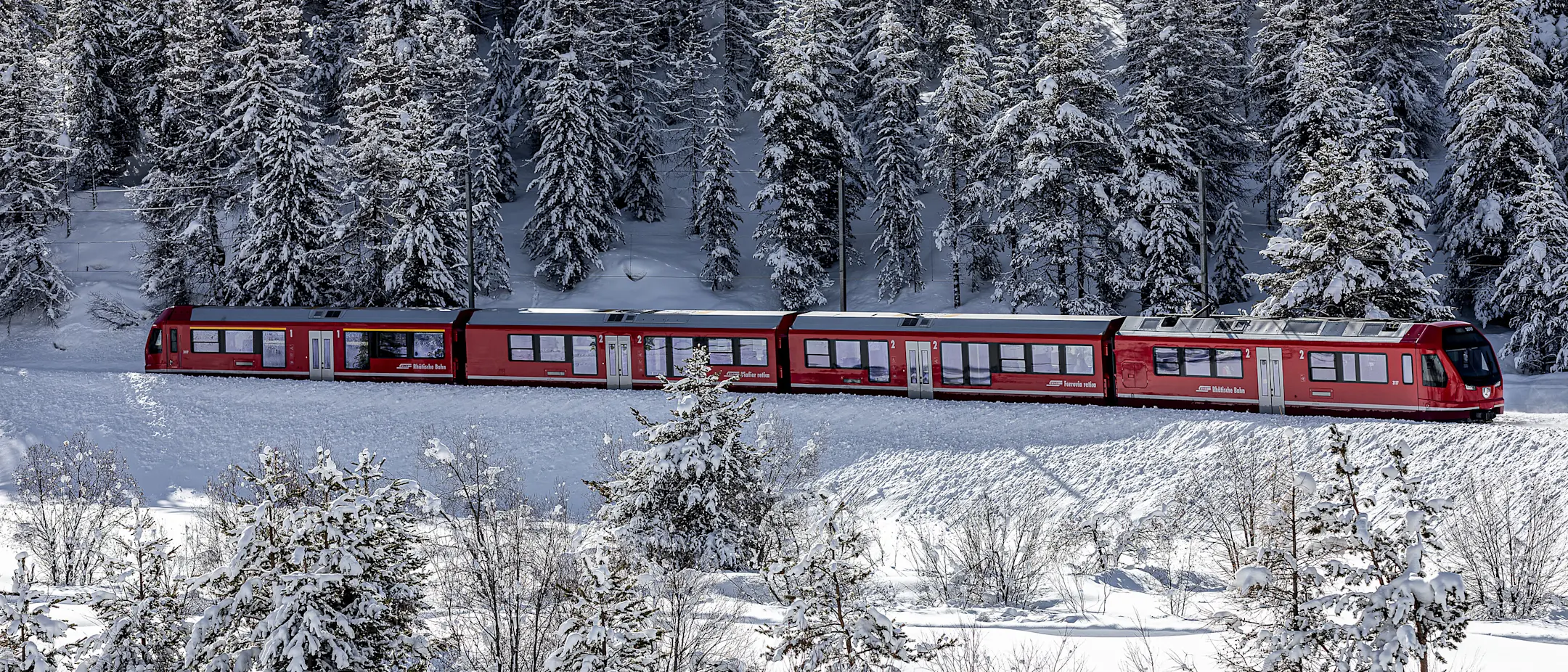 Capricorn-Triebzug im Schnee