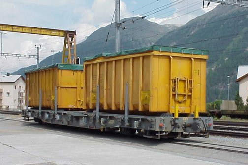 Güterwagen ACTS-Bahnwagen Typ «R-w» Vollaufnahme