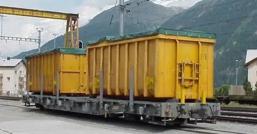 Güterwagen ACTS-Bahnwagen Typ «R-w» Vollaufnahme