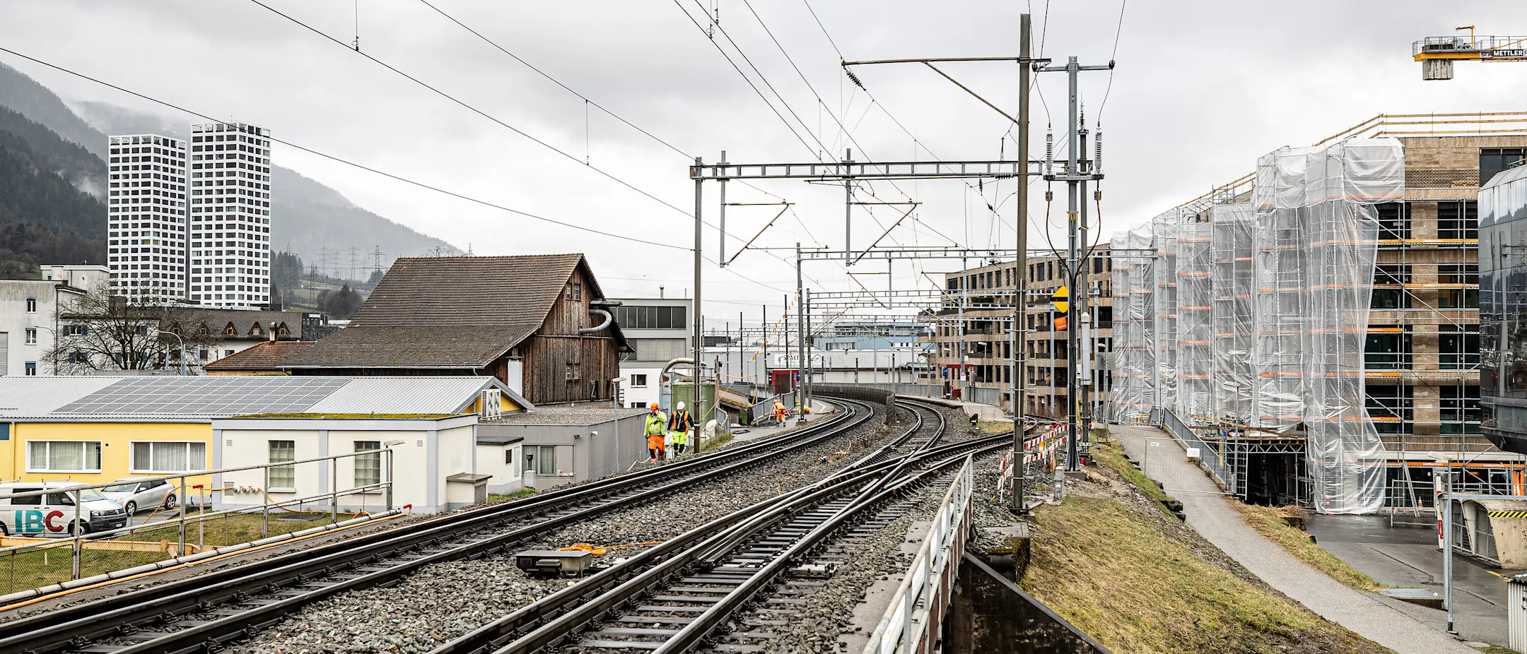 Bauarbeiten Chur West
