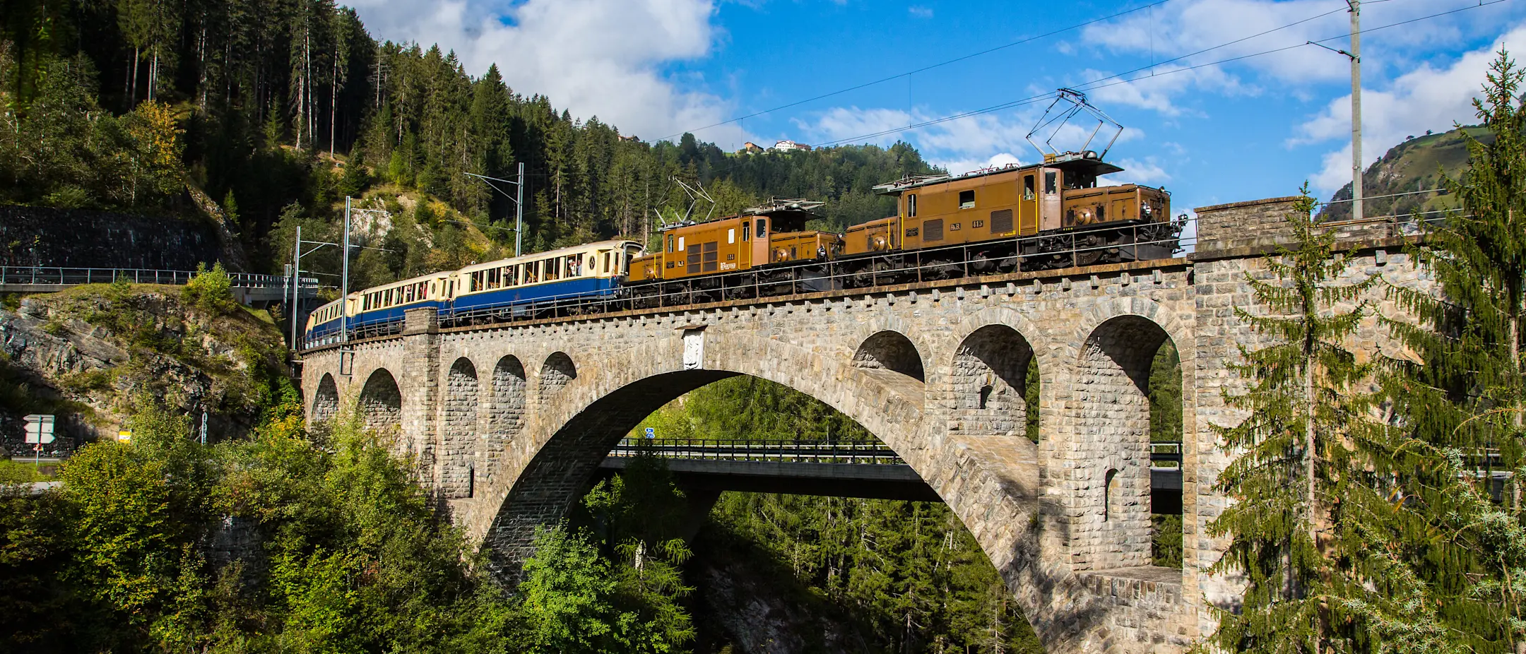 Solisviadukt im Sommer