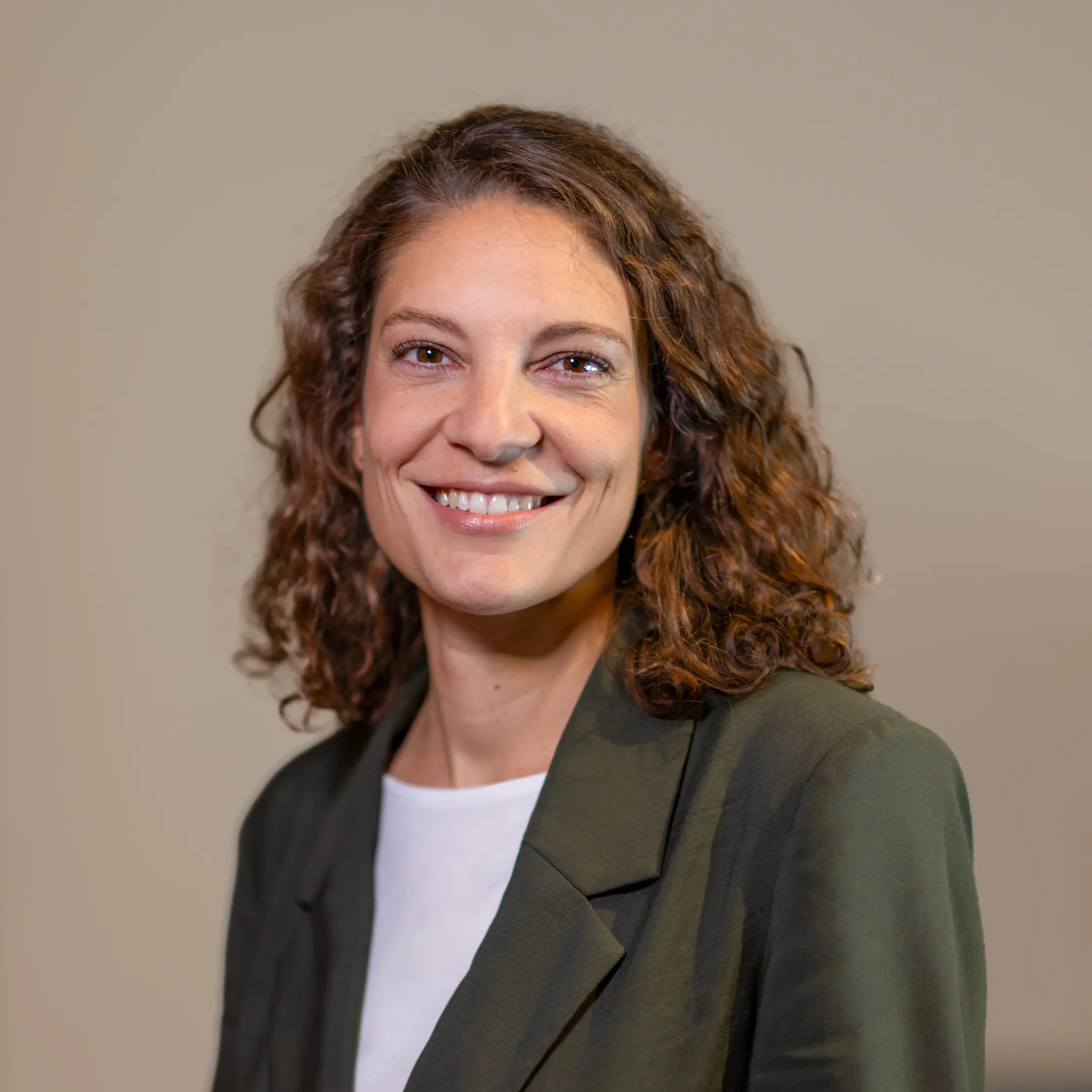 A portrait of the new Head of Sales and Marketing, Viviane Grobet.