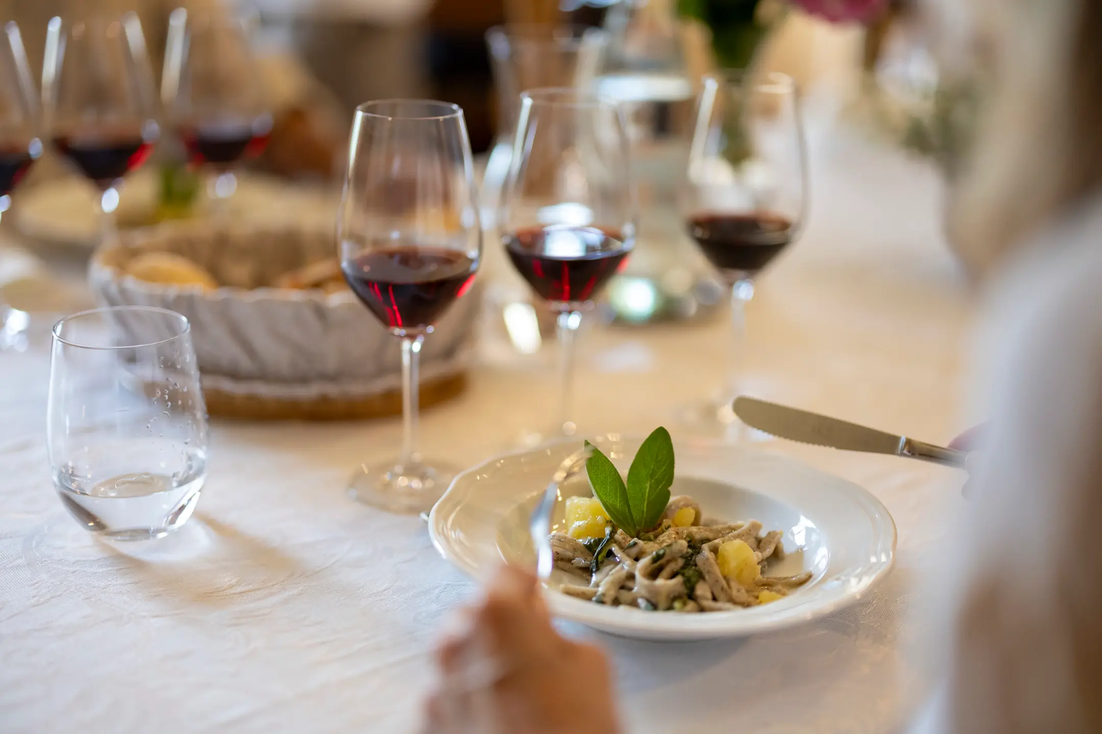 Regionale Küche: Auf dem Weingut La Gatta erwartet Gäste ein 3-Gang-Menü mit Weinbegleitung.
