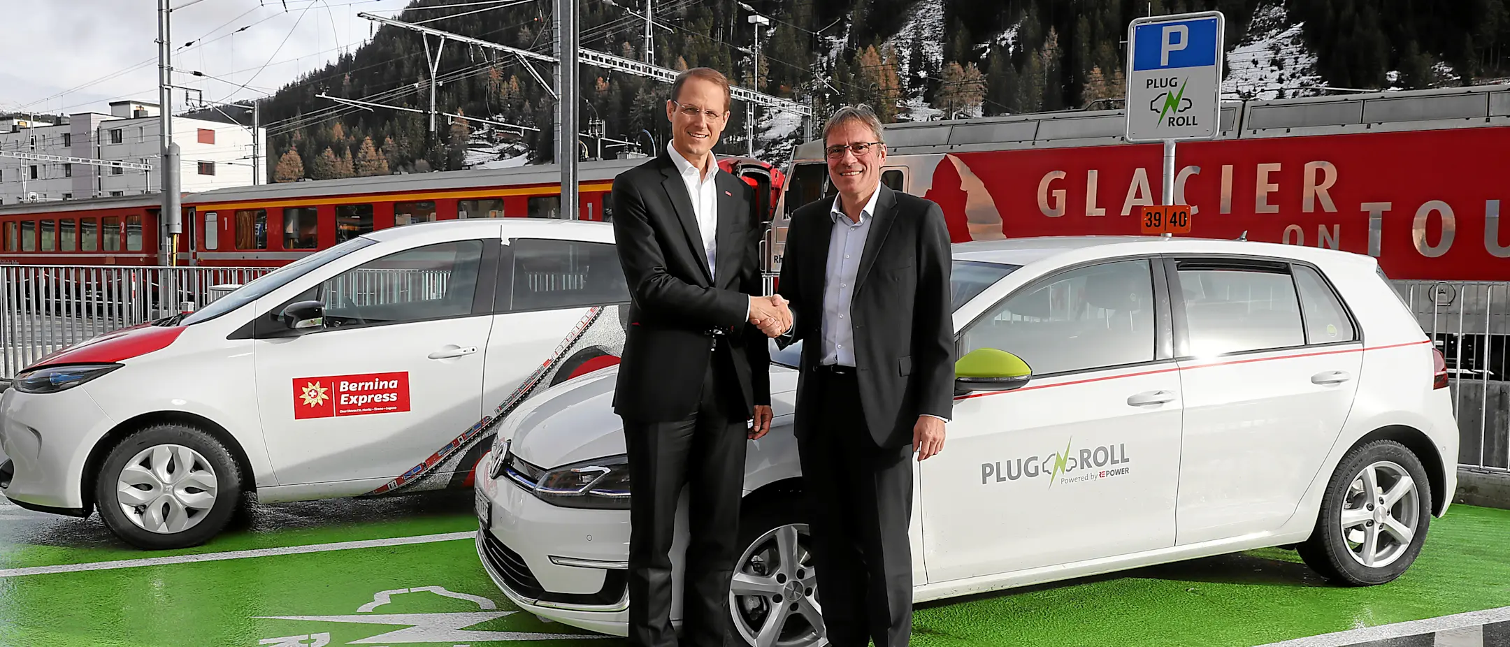 Ladestationen Bahnhof