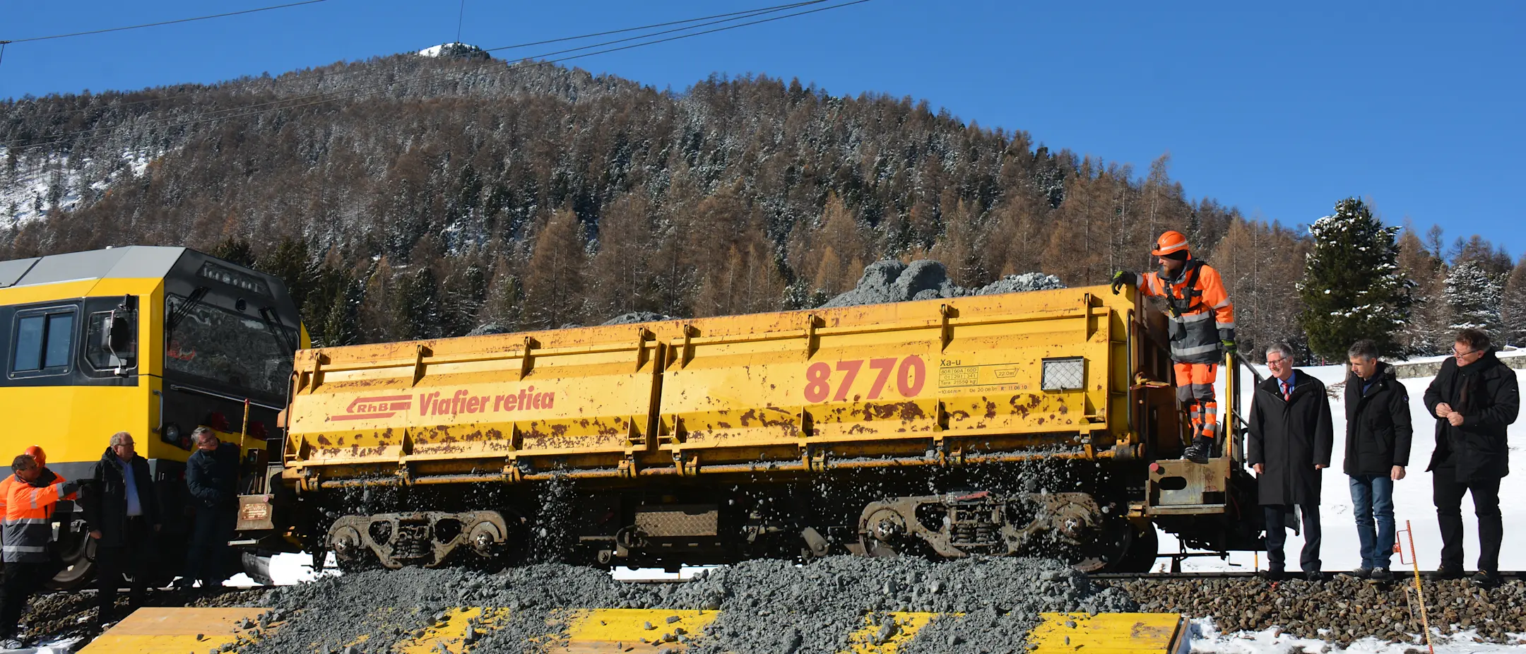 Doppelspur Albula- und Engadinerlinie