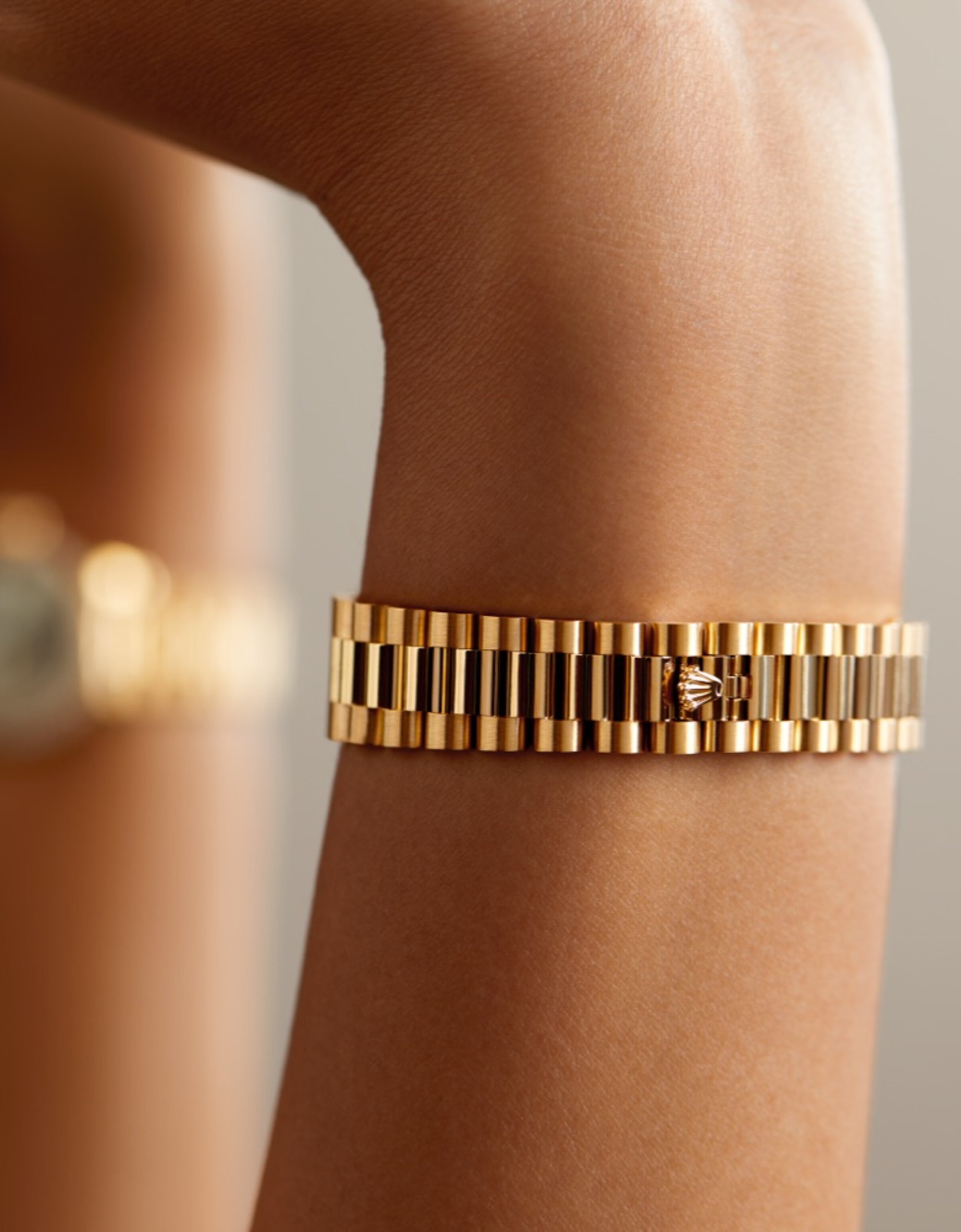 Gold bracelet of Lady-Datejust watch