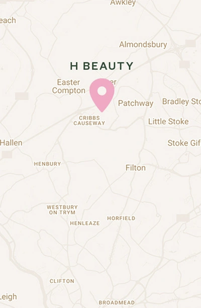 Google map of H beauty Bristol