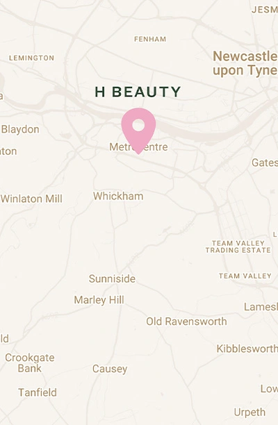 Google map of H beauty Metrocentre