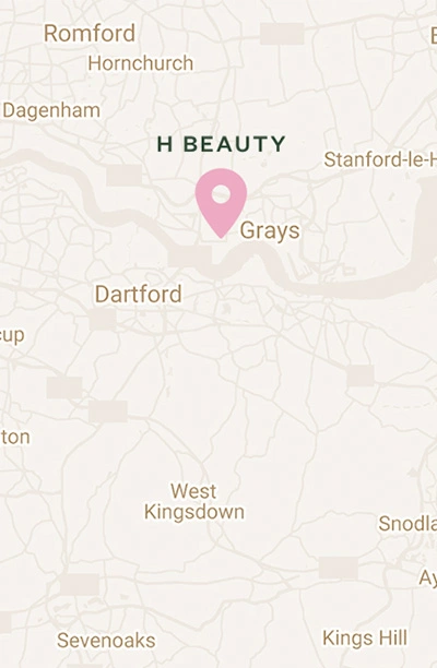 Google map of H beauty Lakeside