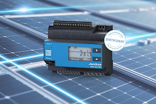 UMG 604 Pro auf einem Solarpanel