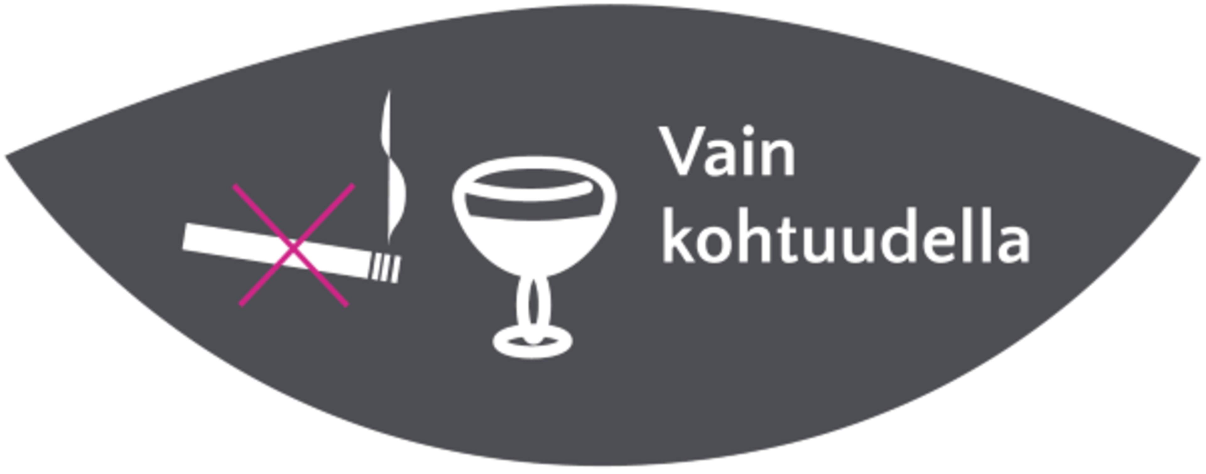 Alkoholin ja päihteiden käyttöä vain kohtuudella.