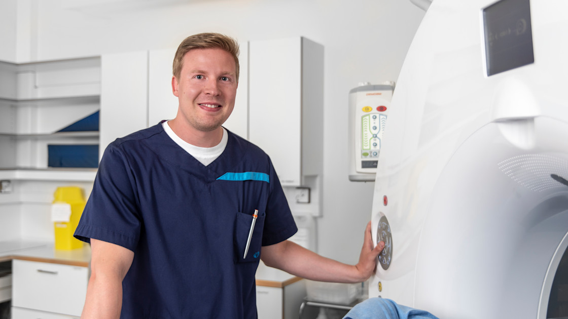 Information on radiation doses from examinations