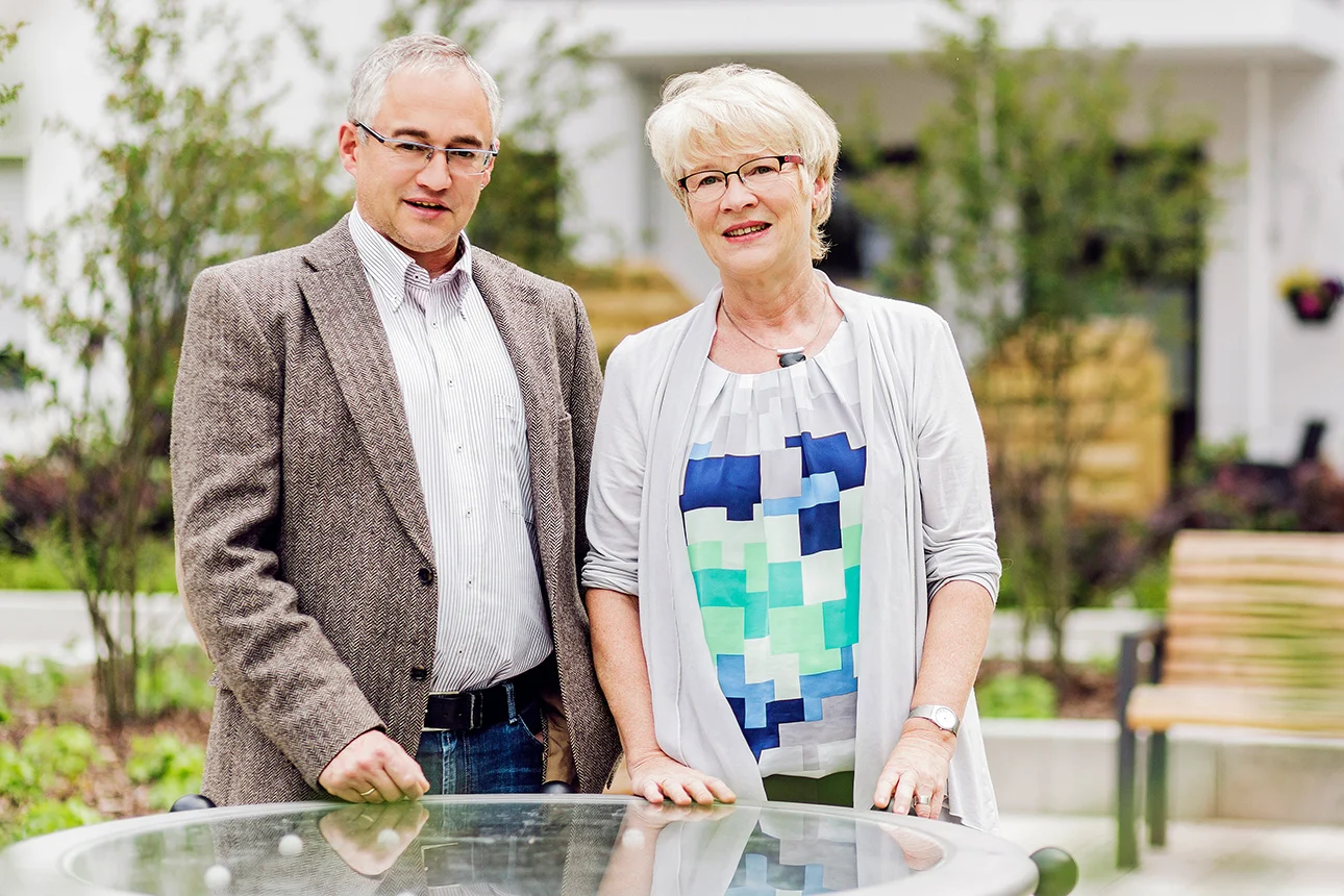 Swen-Sören Börner, DREWAG, & Gita Müller, Wohnungsgenossenschaft Aufbau Dresden