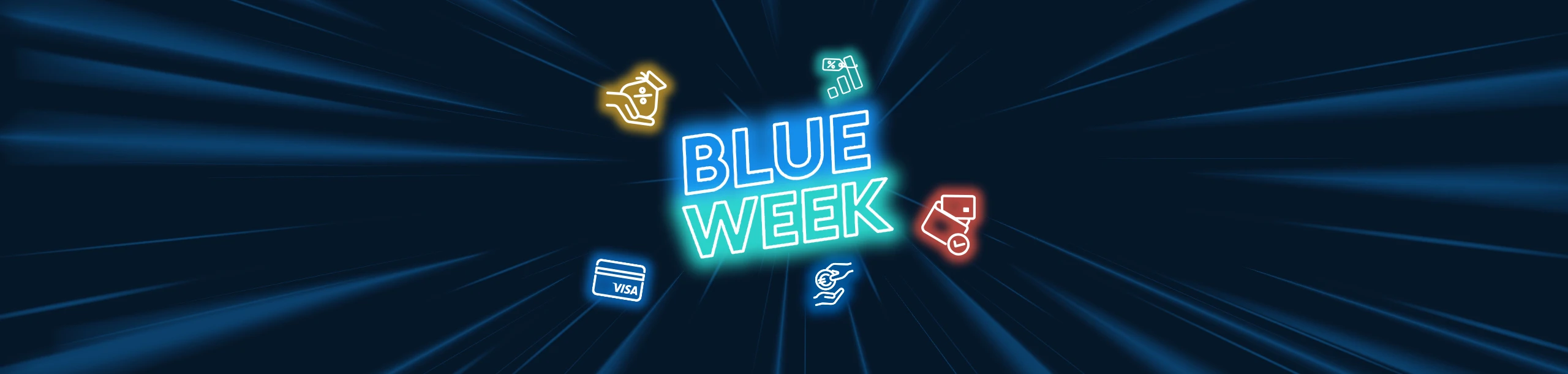 Motive zur Aktionswoche "Blue Week"