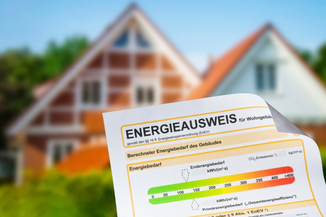 Darstellung des Energieausweis-Formulars