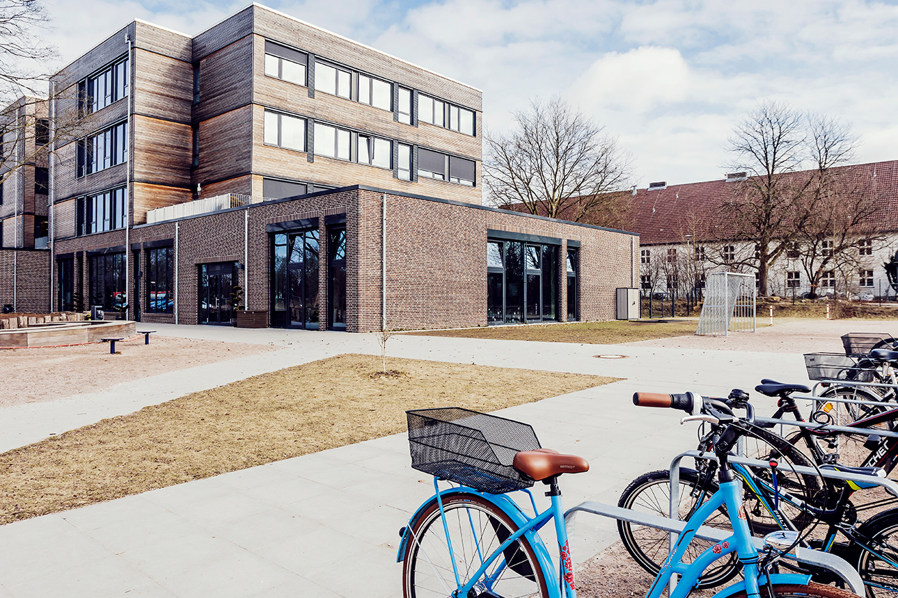 Gebäude des International School Campus (ISC) in Pinneberg