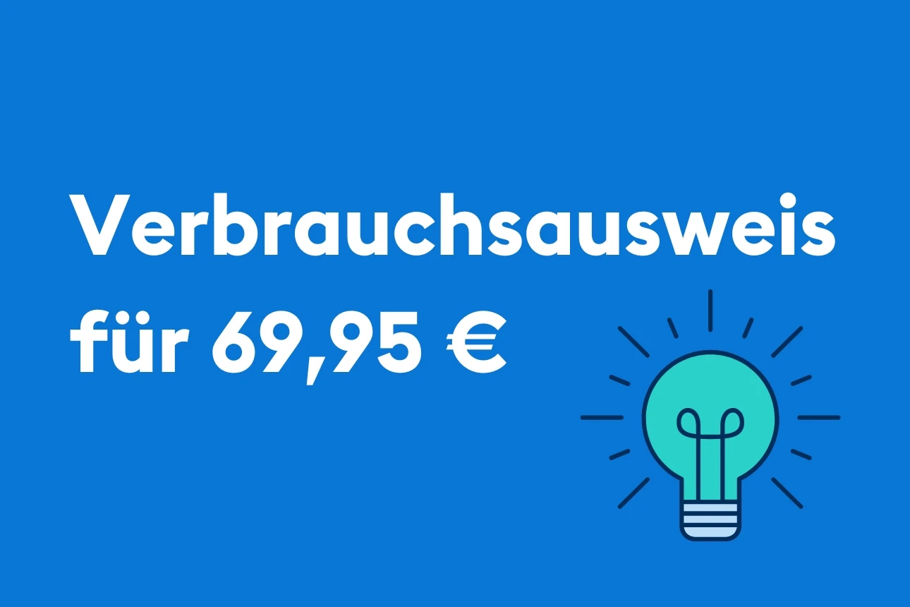 Verbrauchsausweis: "Verbrauchsausweis der DKB Grund für 69,95 EUR"