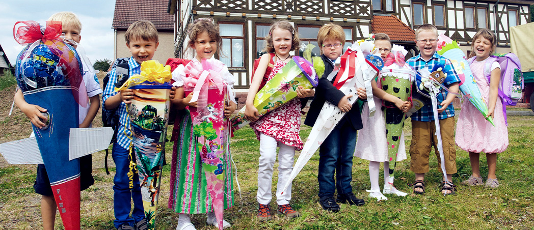 1. Schultag an der Weidenschule