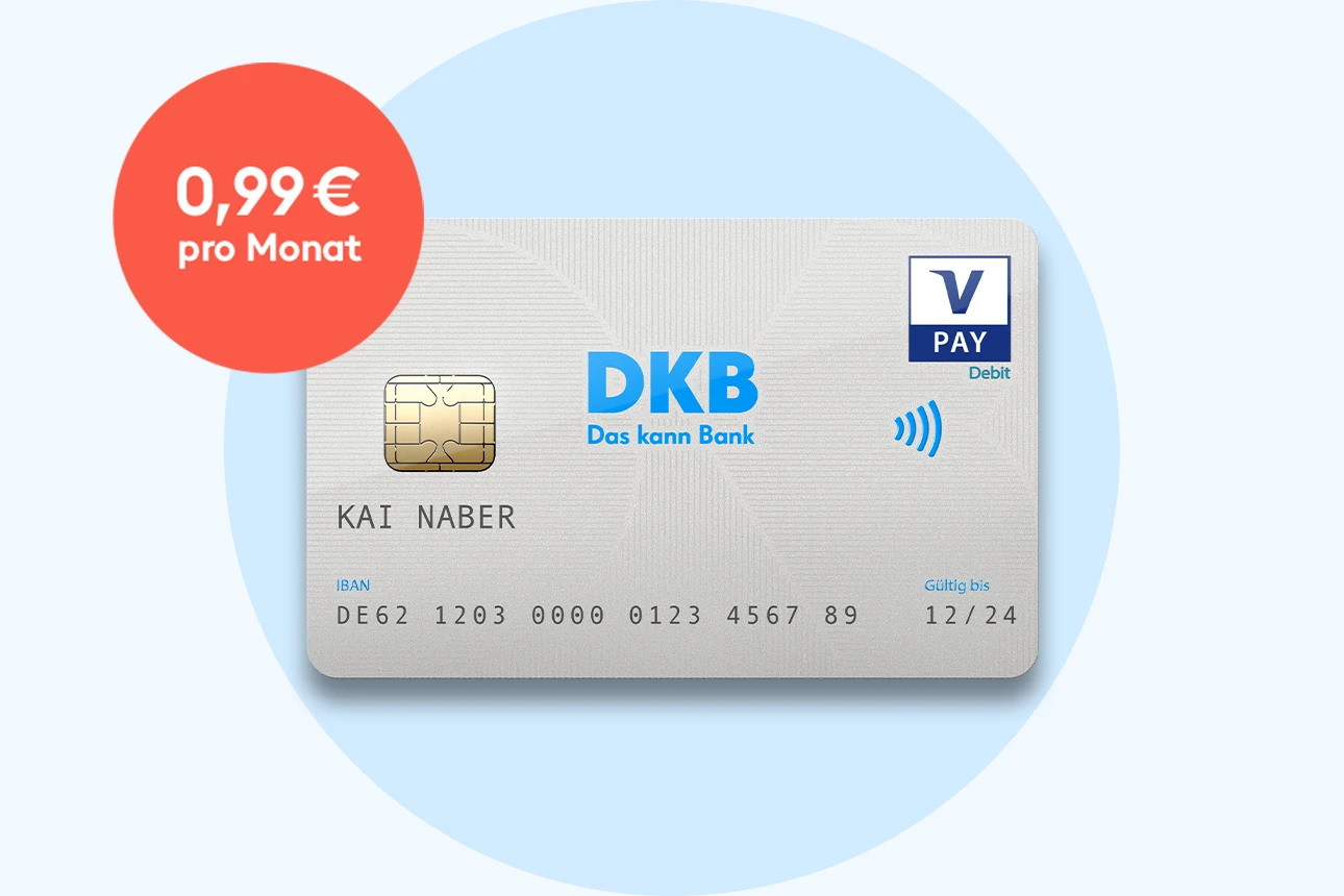 Illustration der DKB Girokarte
