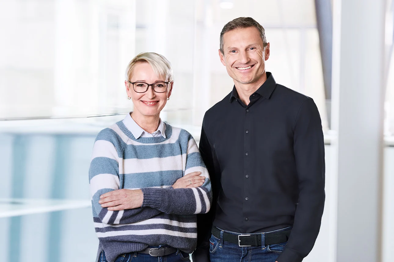 Jana Kröselberg und Mario Bauschke, DKB-Experten für Anti-Financial-Crime und Fraud Defense